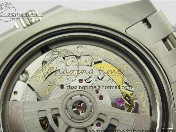 GMT-Master Blue 904L V3 Diamonds Jubilee Dial GMF Bracelet SA3285 II Steel On CHS White Bezel Black Edition Best 0330